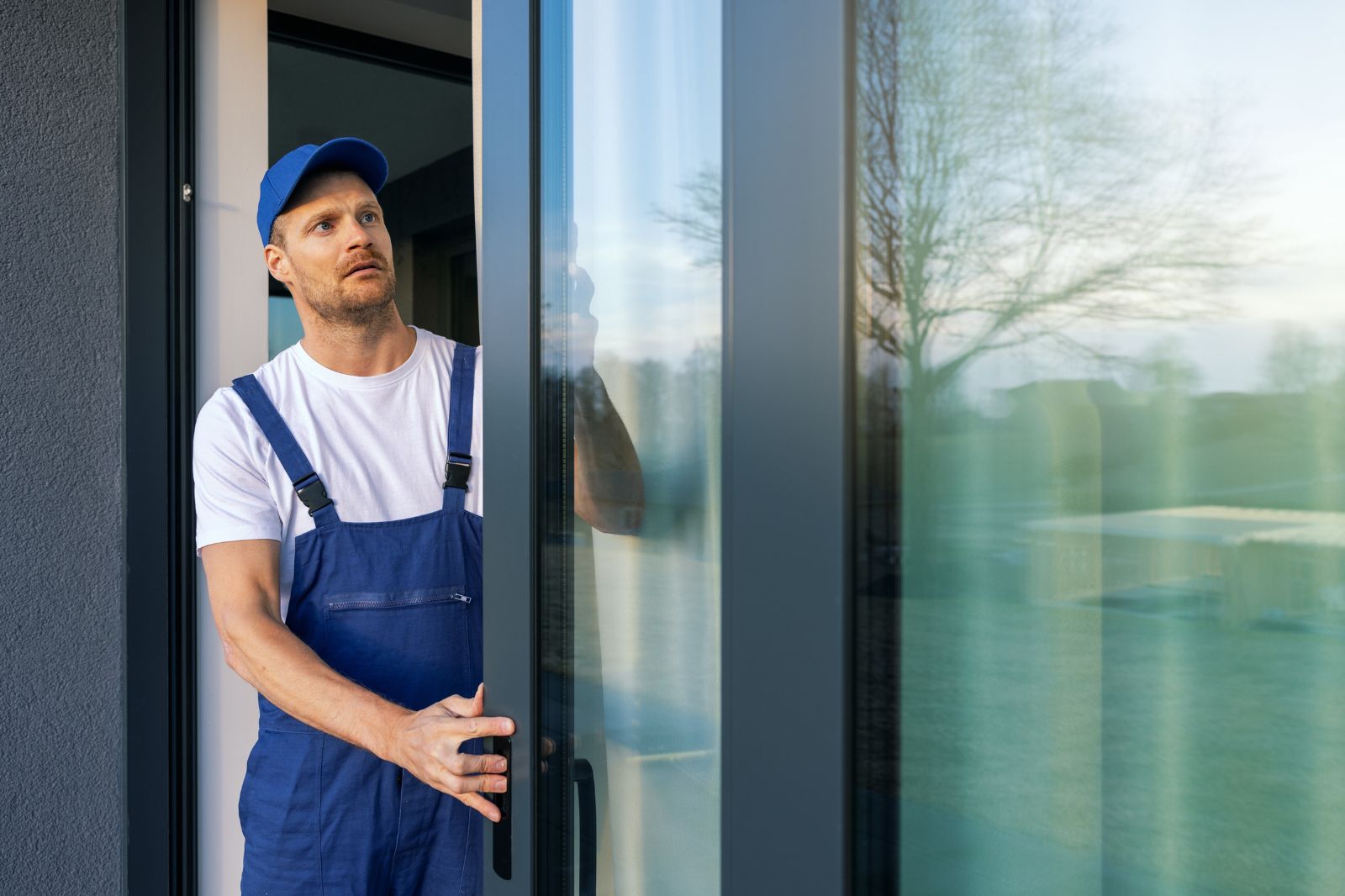 South Florida sliding door repair company technician 
