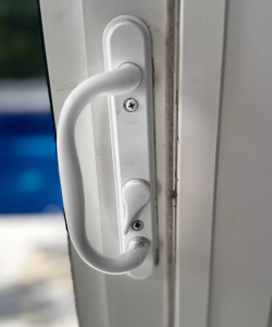 Sliding glass door lock repair 